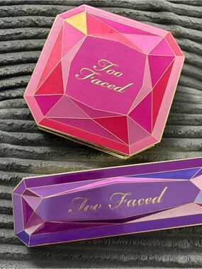 Too Faced Pink and Purple Gem  bundle